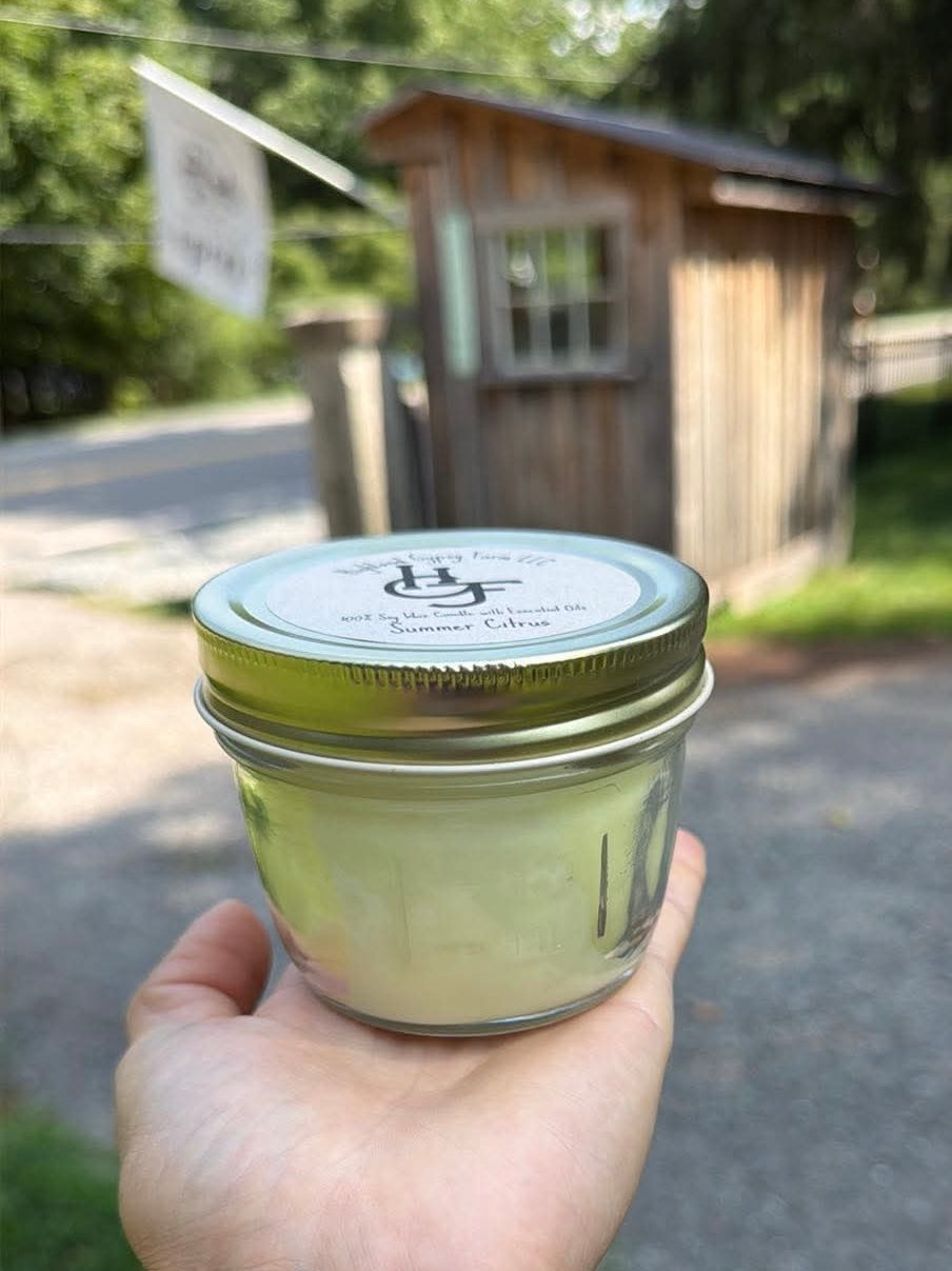 Hand-Poured Soy Wax Candle